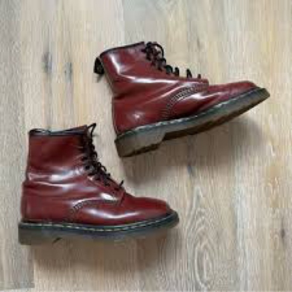 Dr. Martens Cherry Red 1460 Original Boot